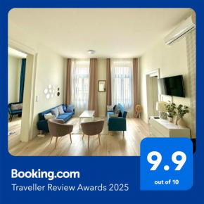Luxury Huge Apartman - 92m2 - 3 Bedrooms - 3 Air Conditioners - Free Garage!!! Budapest